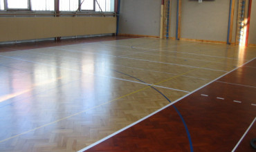 Renovace sportovní podlahy 1.ZŠ Příbram
