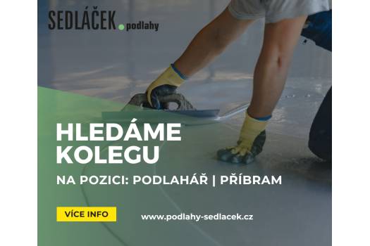 Hledáme kolegu na pozici: PODLAHÁŘ