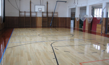 Renovace sportovní podlahy Sokolovna Příbram