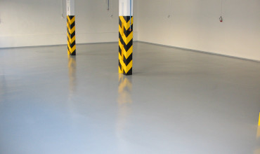 Oprava betonové podlahy skladové haly